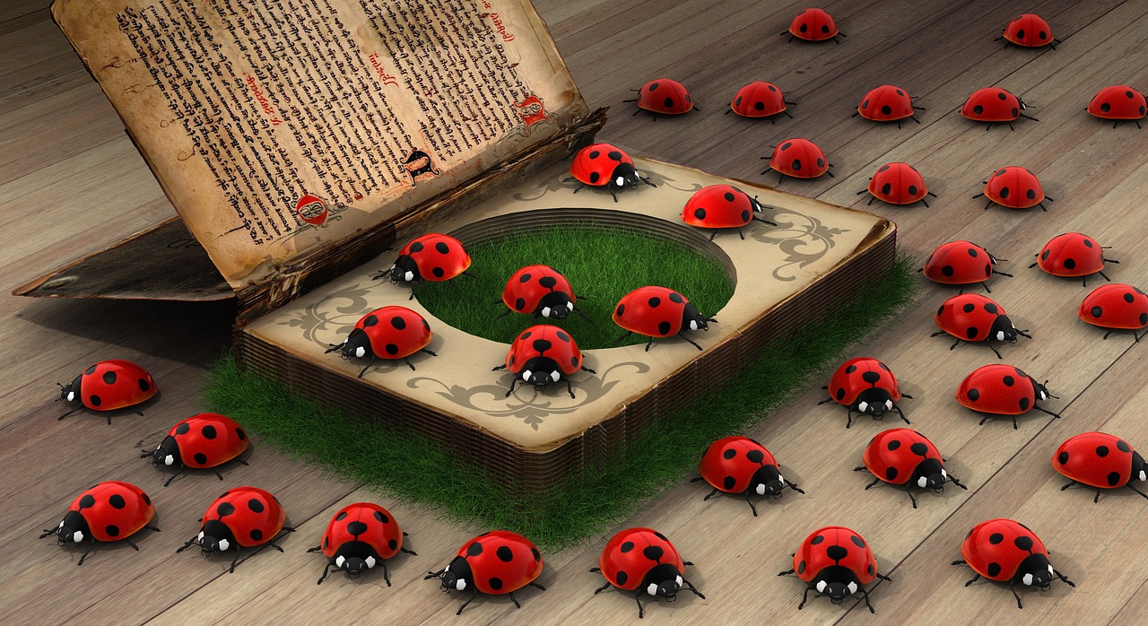 ladybug secrets book contents free photo
