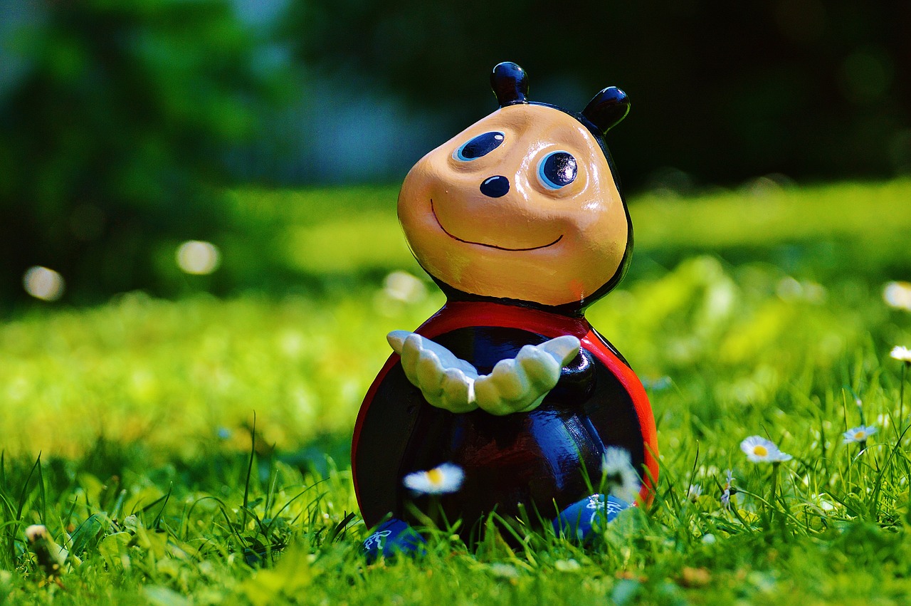 ladybug figure funny free photo