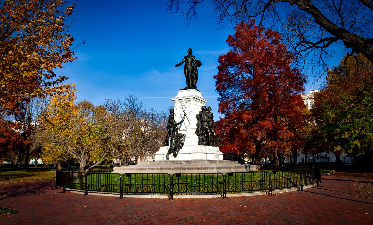 lafayette park washington dc c free photo