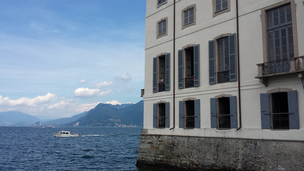 lago maggiore lake water free photo