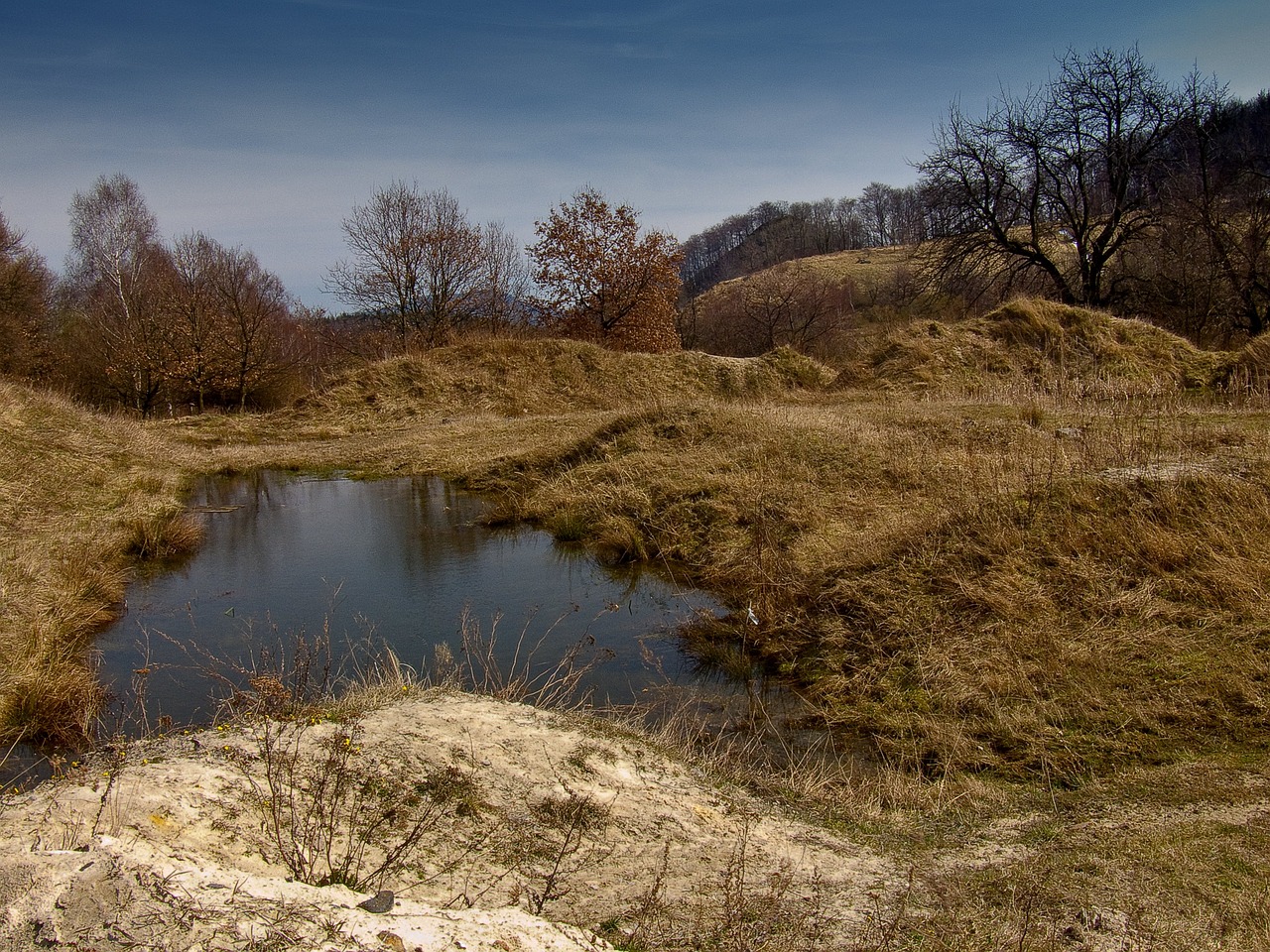 lagoon babiny military training ground free photo