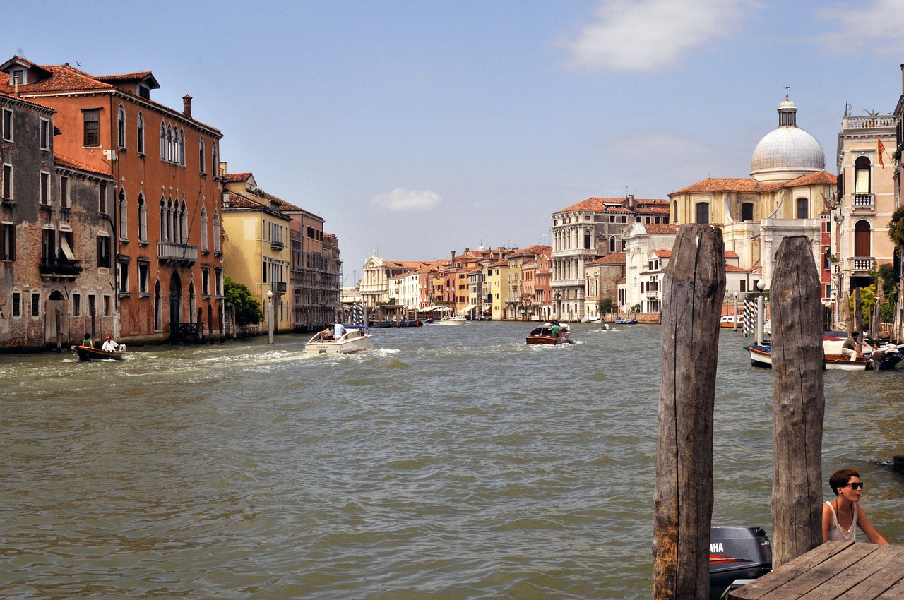 lagoon venice venetia free photo