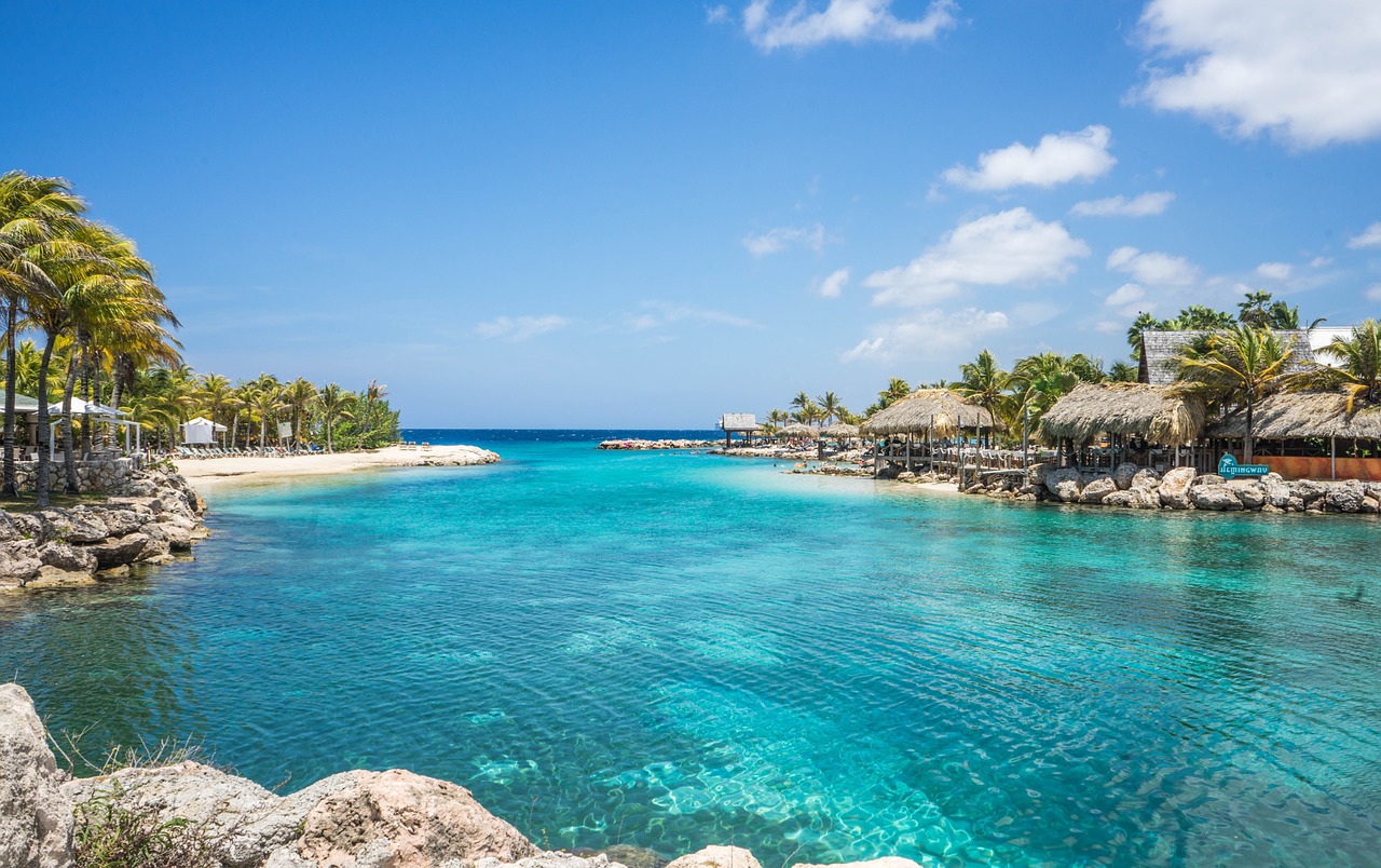 lagoon willemstad curacao free photo