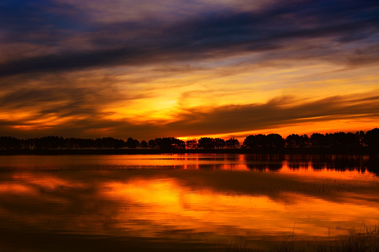 laguna  reflection  mirror free photo