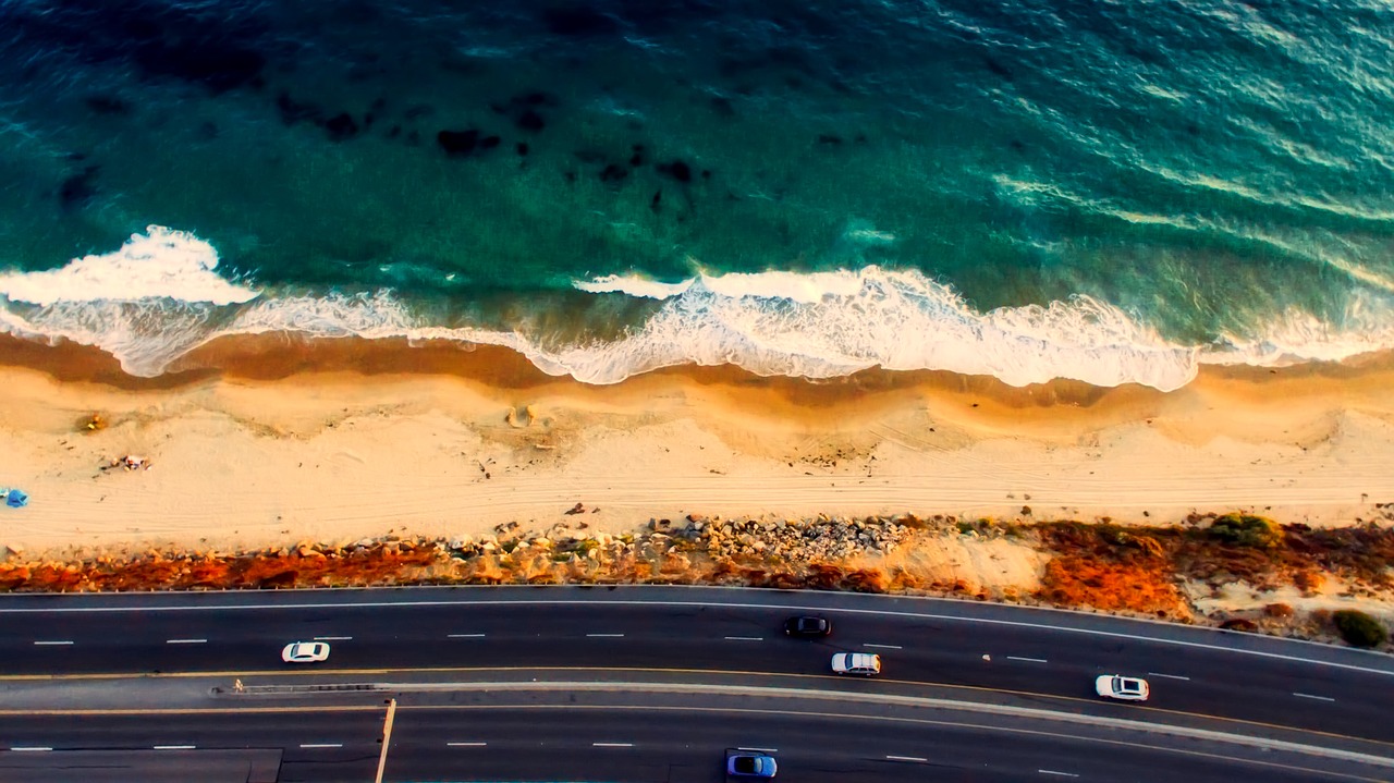 laguna beach california aerial view free photo