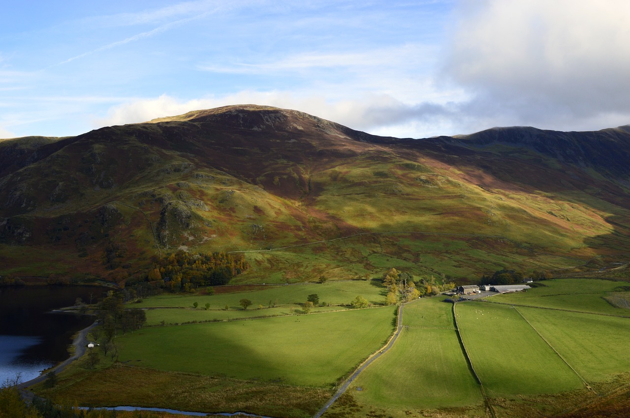 lake buttermere cumbria free photo