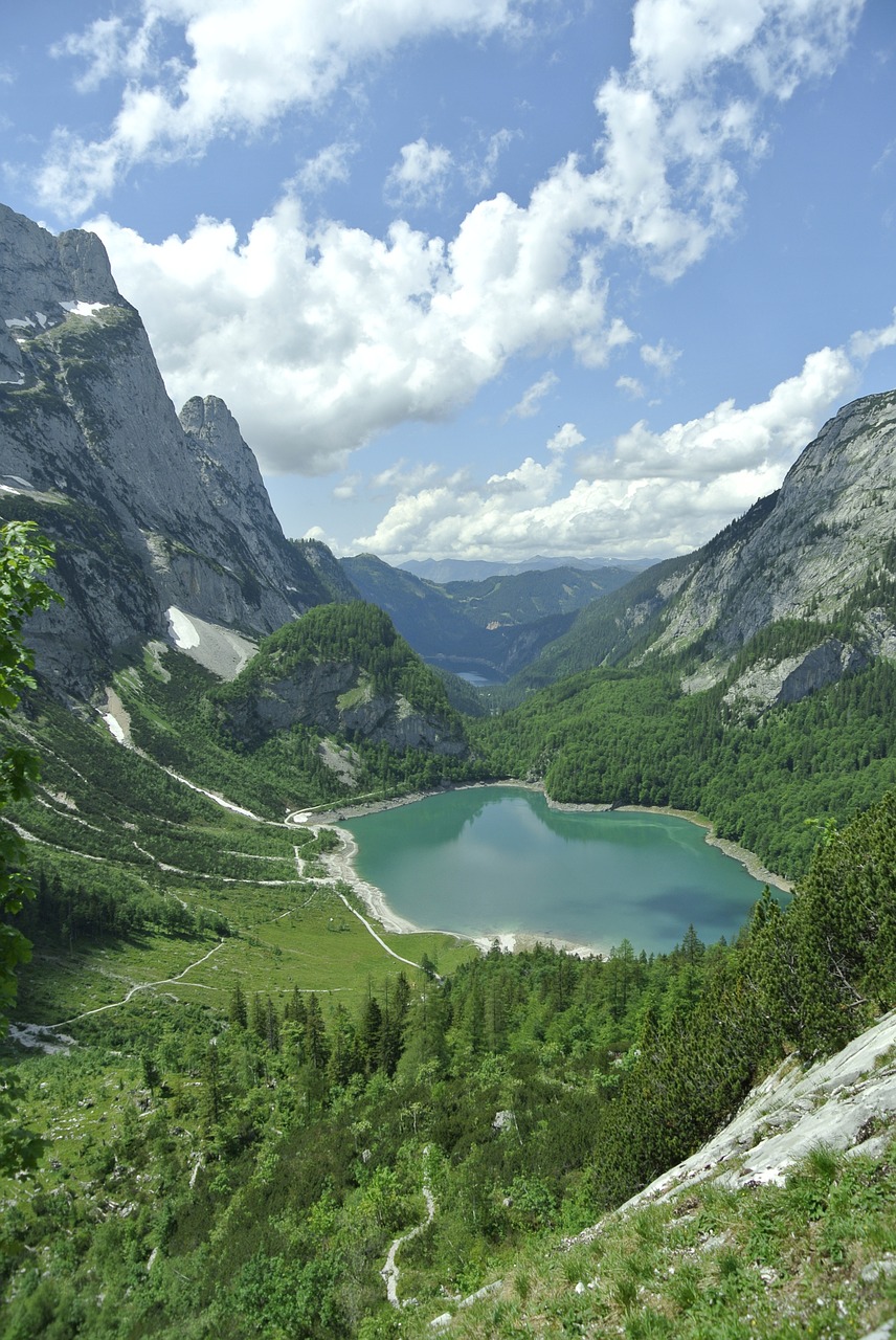 lake glacier view free photo