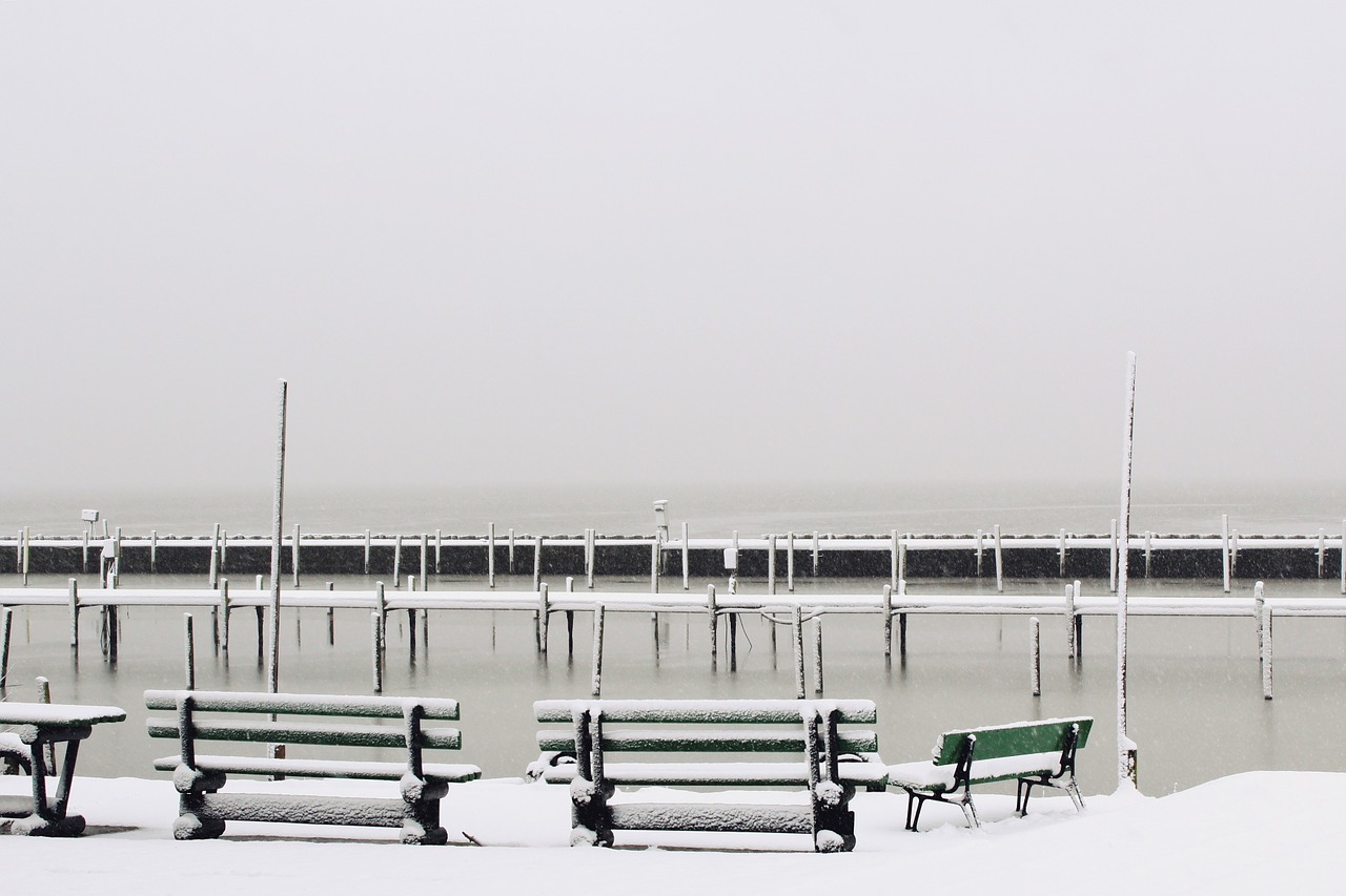 lake snow outlook free photo