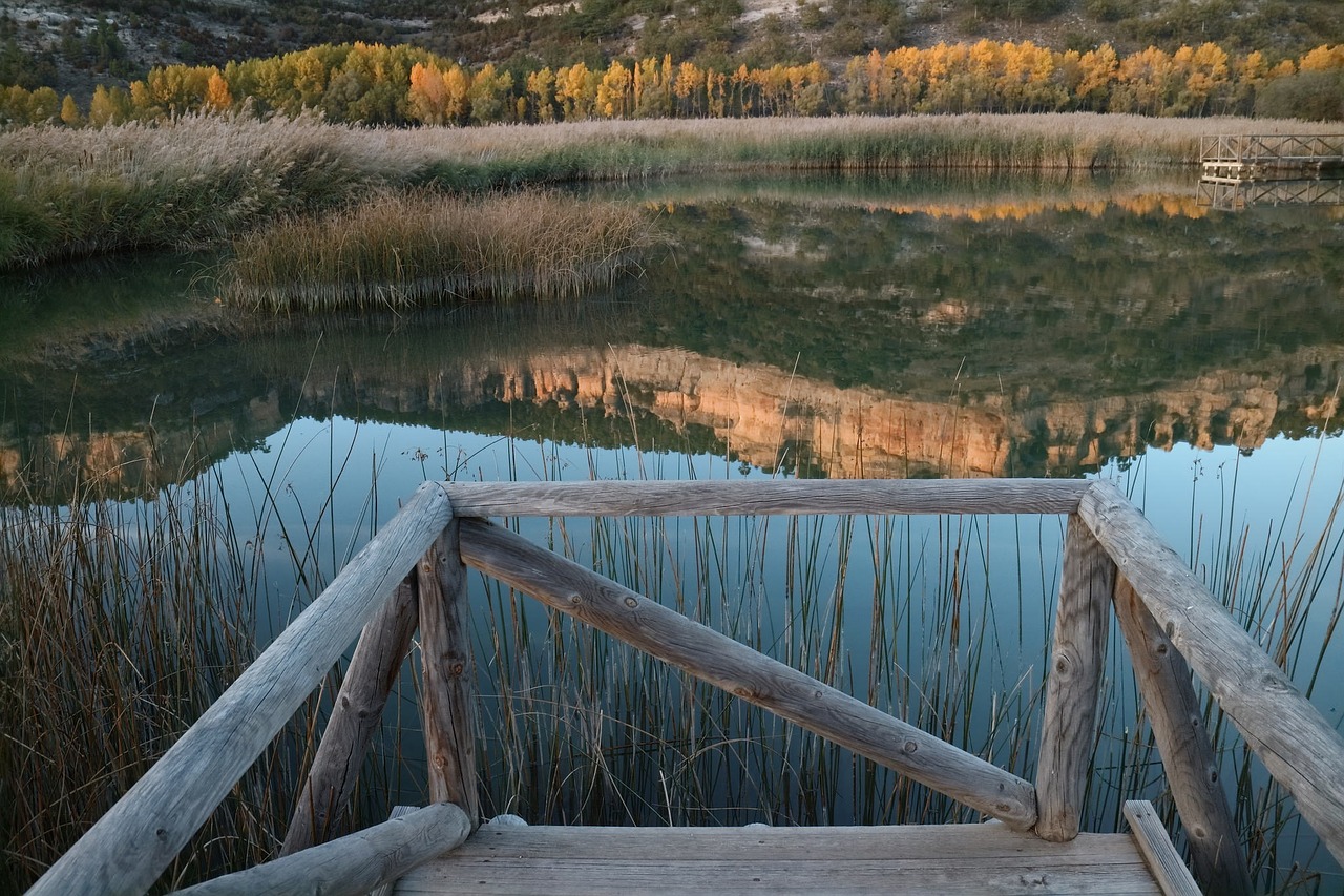 wooden pier lakes basin free photo