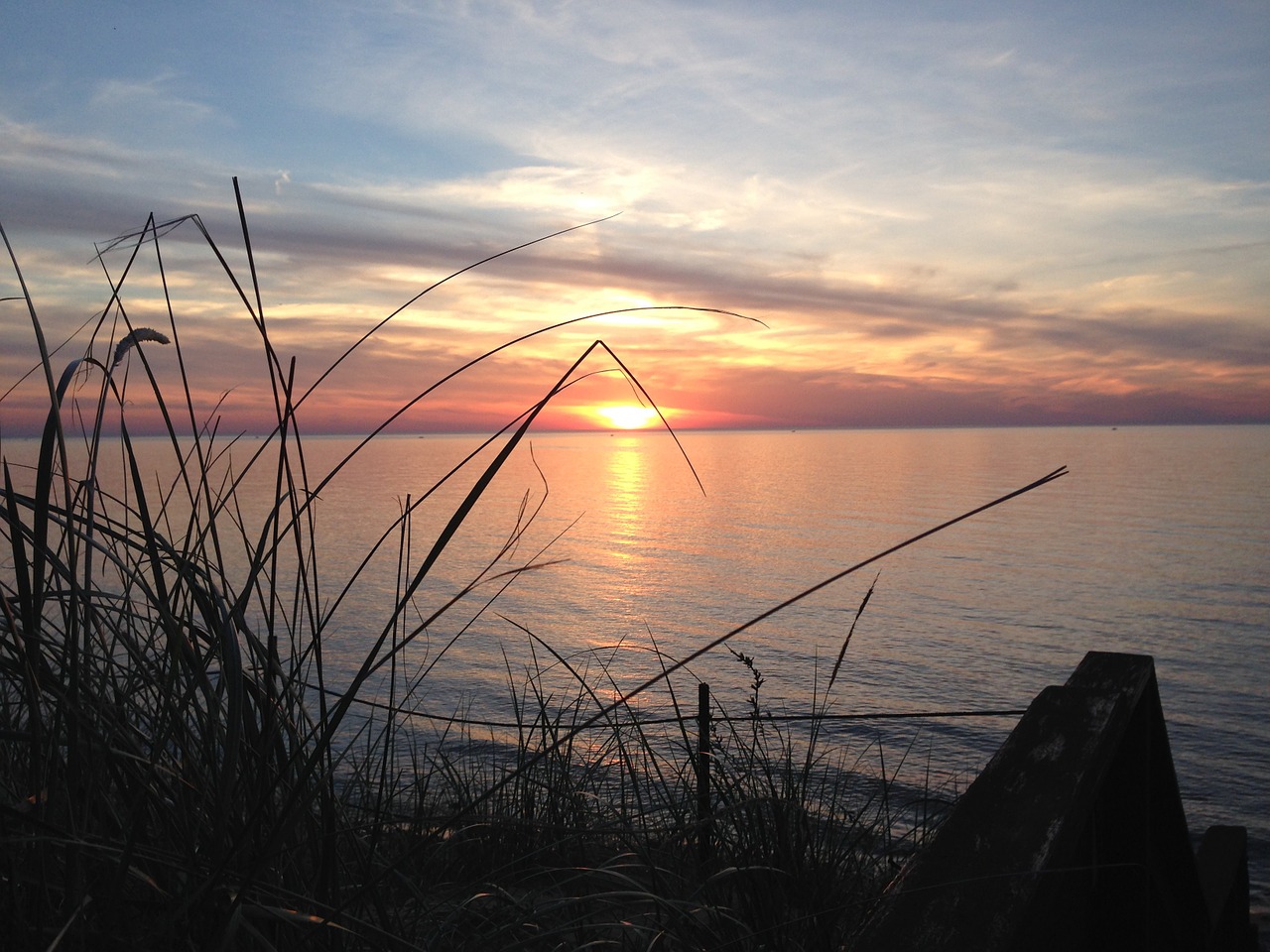 lake michigan new buffalo free photo