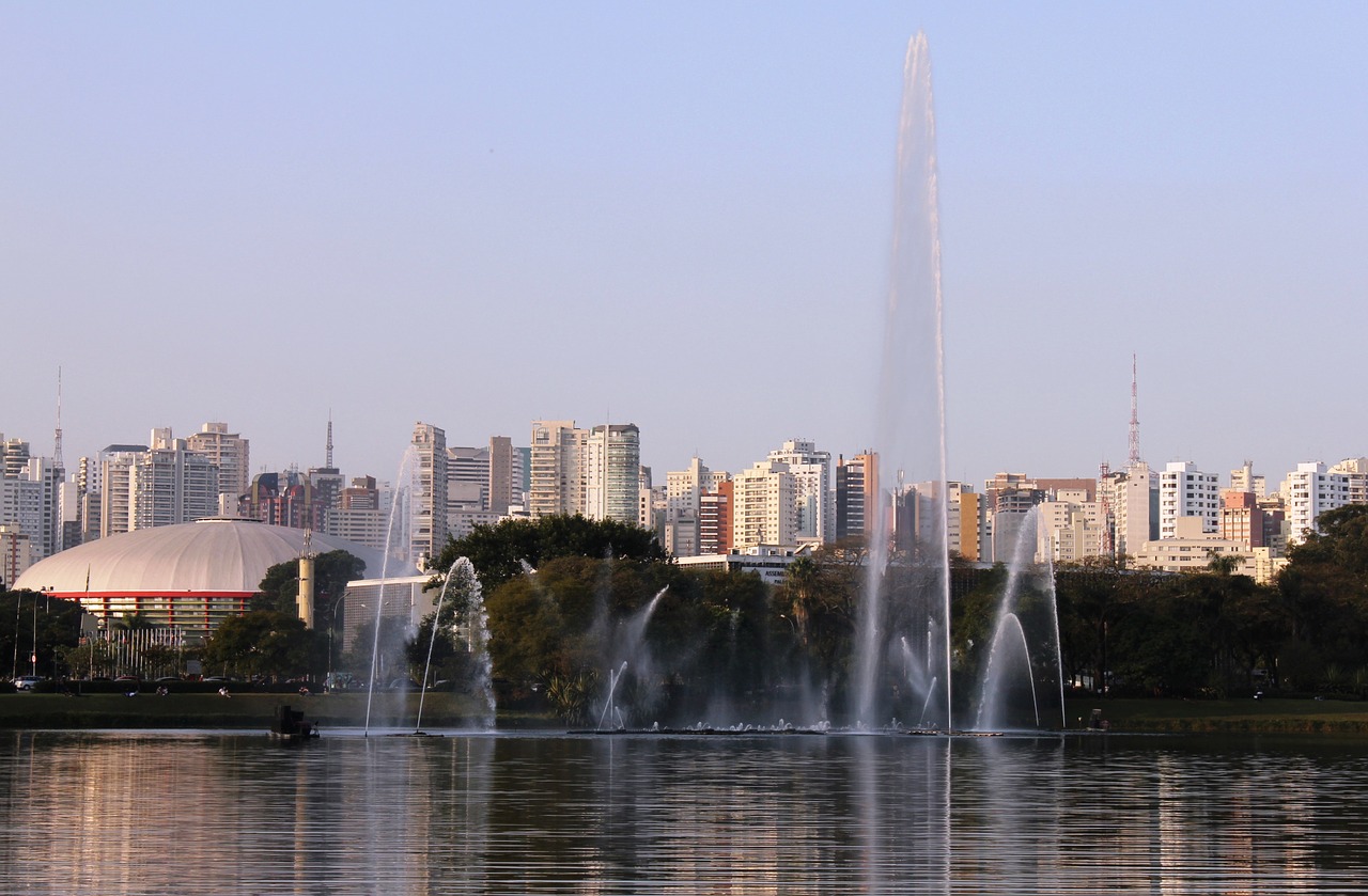 lake ibirapuera park são paulo free photo