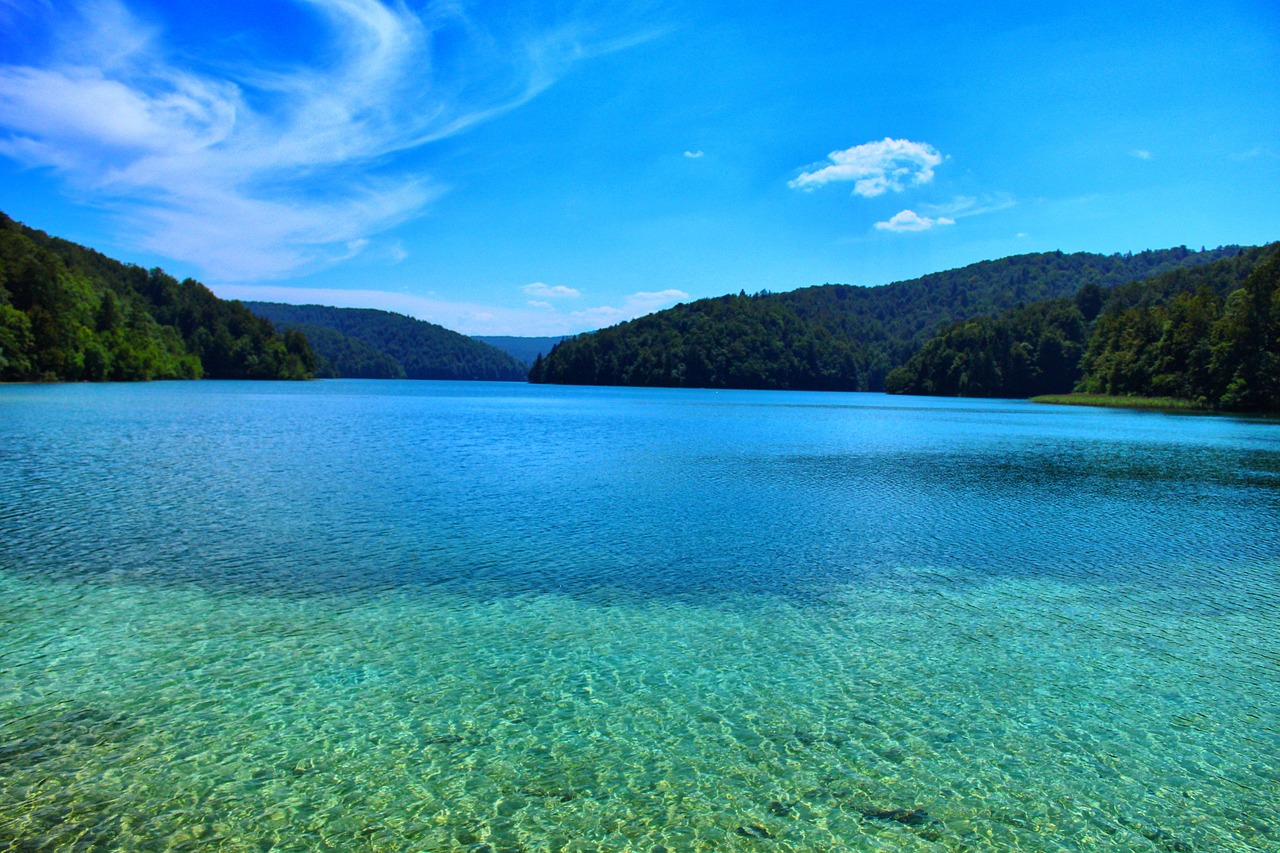 lake paradise croatia free photo