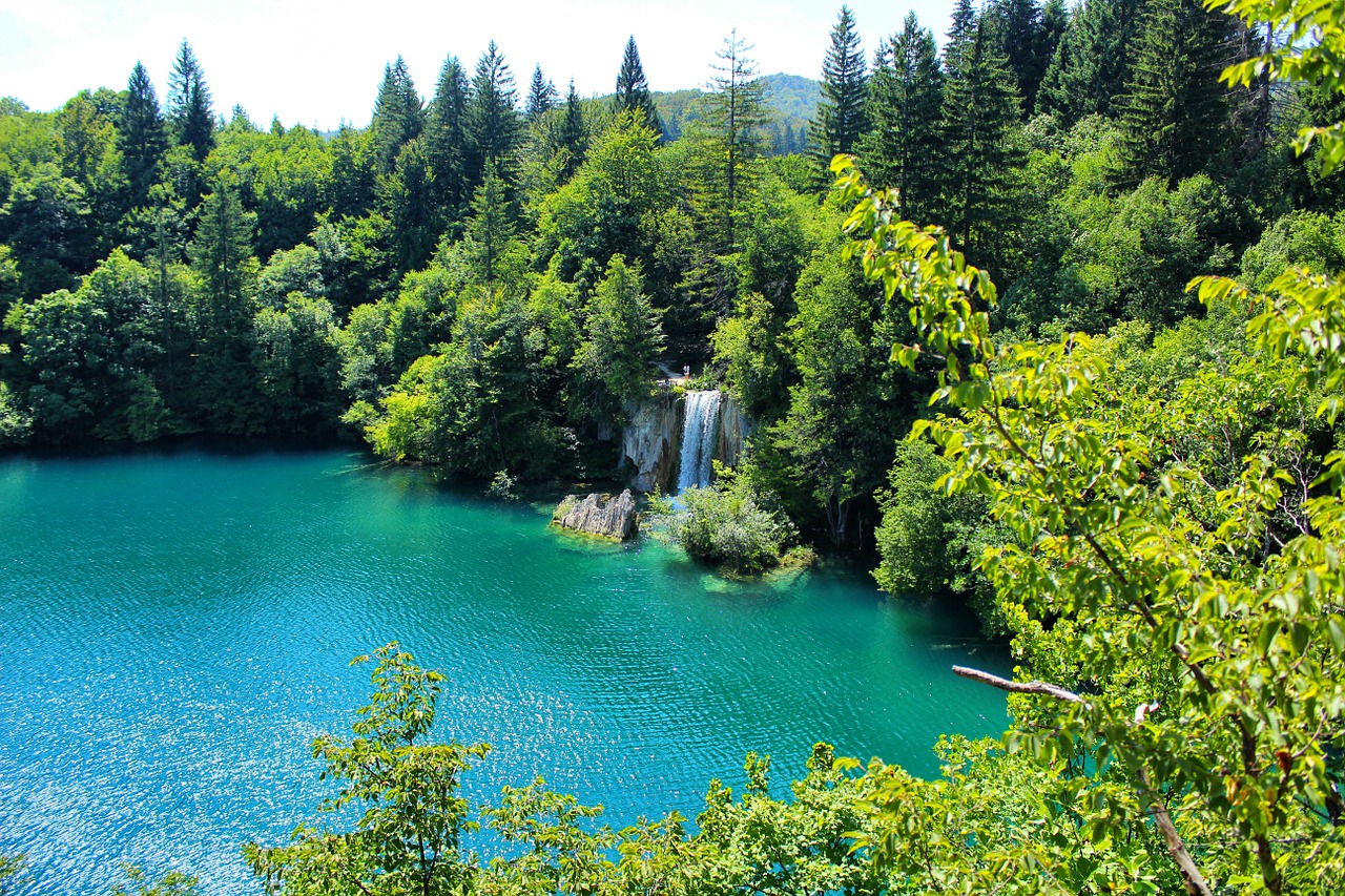 lake paradise croatia free photo