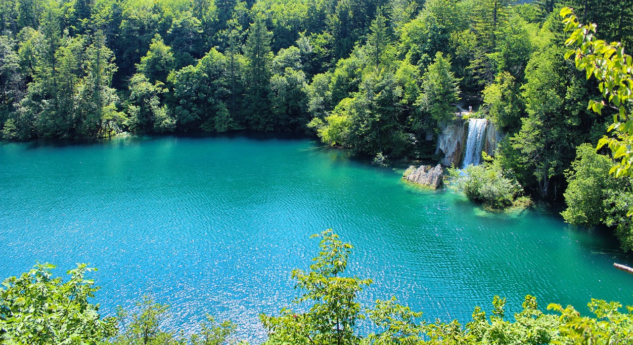 lake paradise croatia free photo