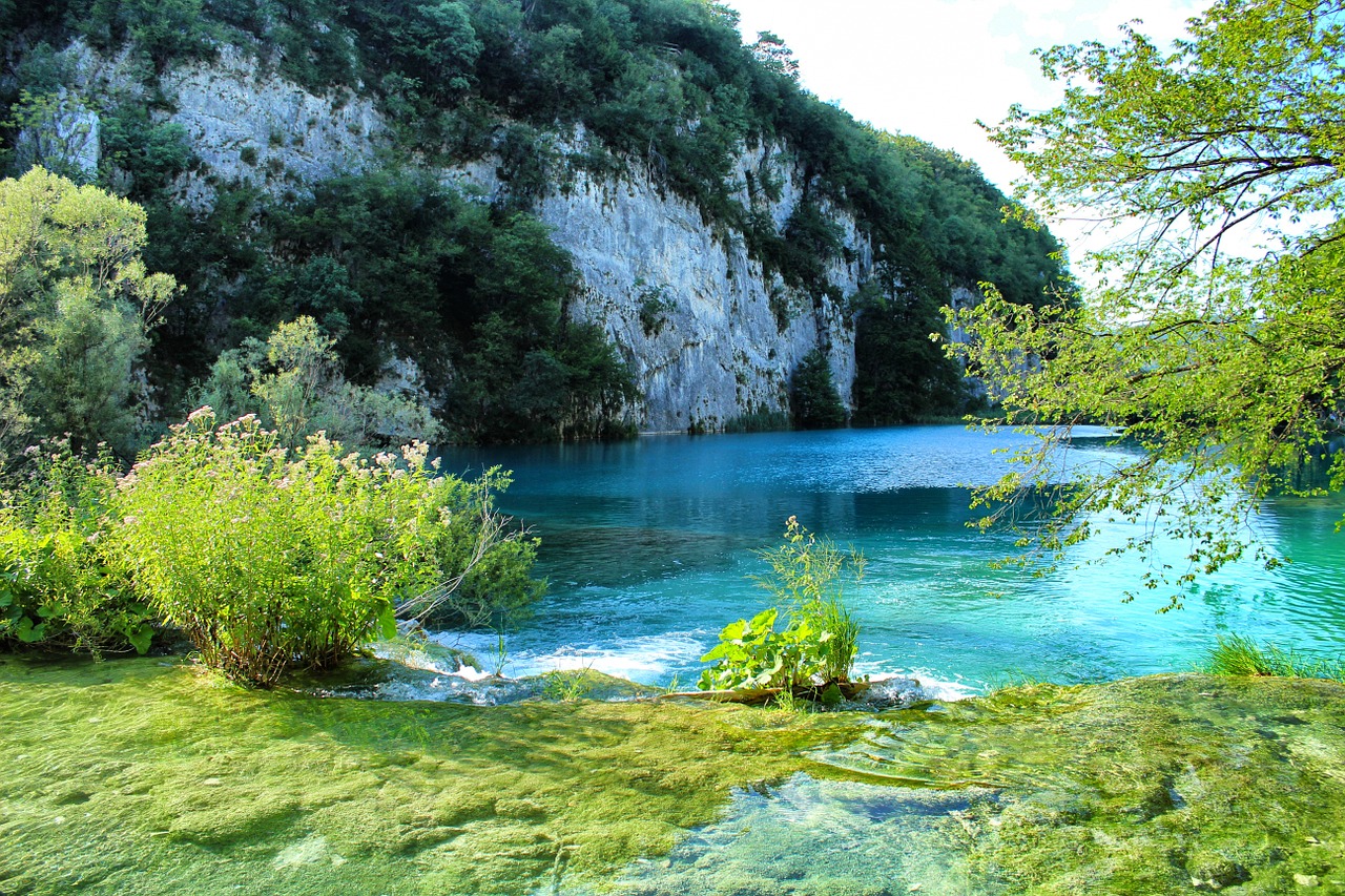 lake paradise croatia free photo