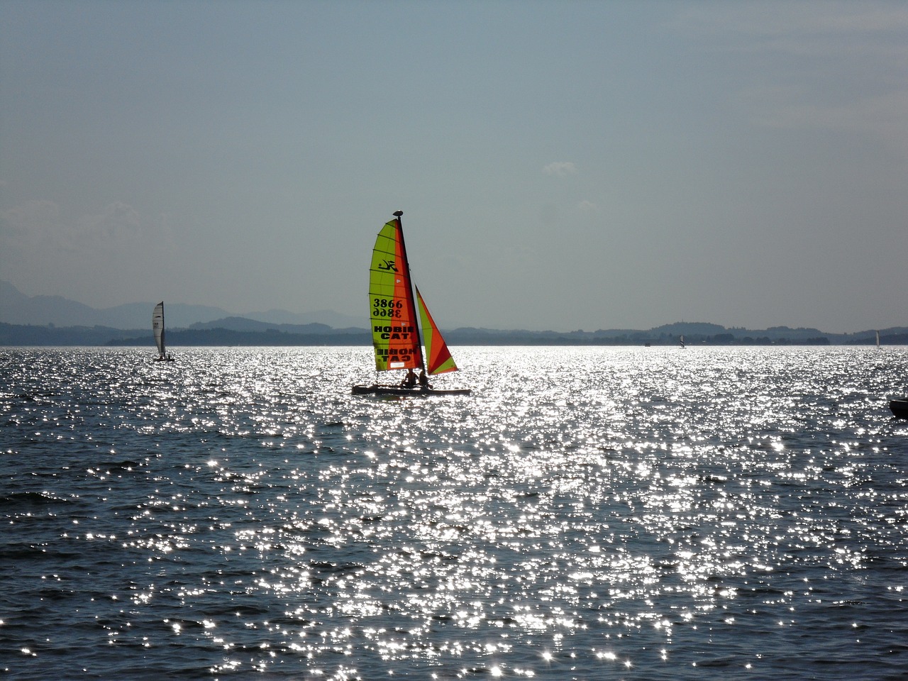 lake surf summer free photo