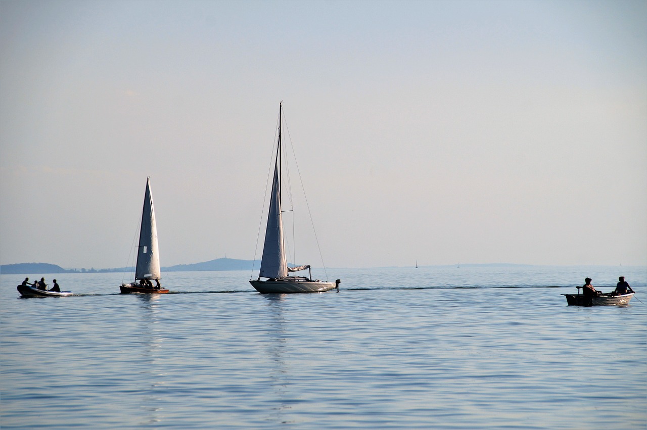 lake balaton ship free photo