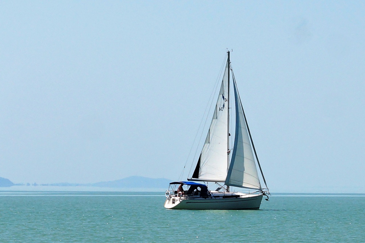 lake balaton ship free photo