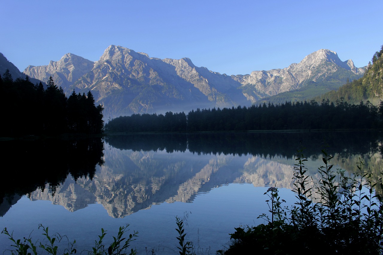 lake water mirroring free photo