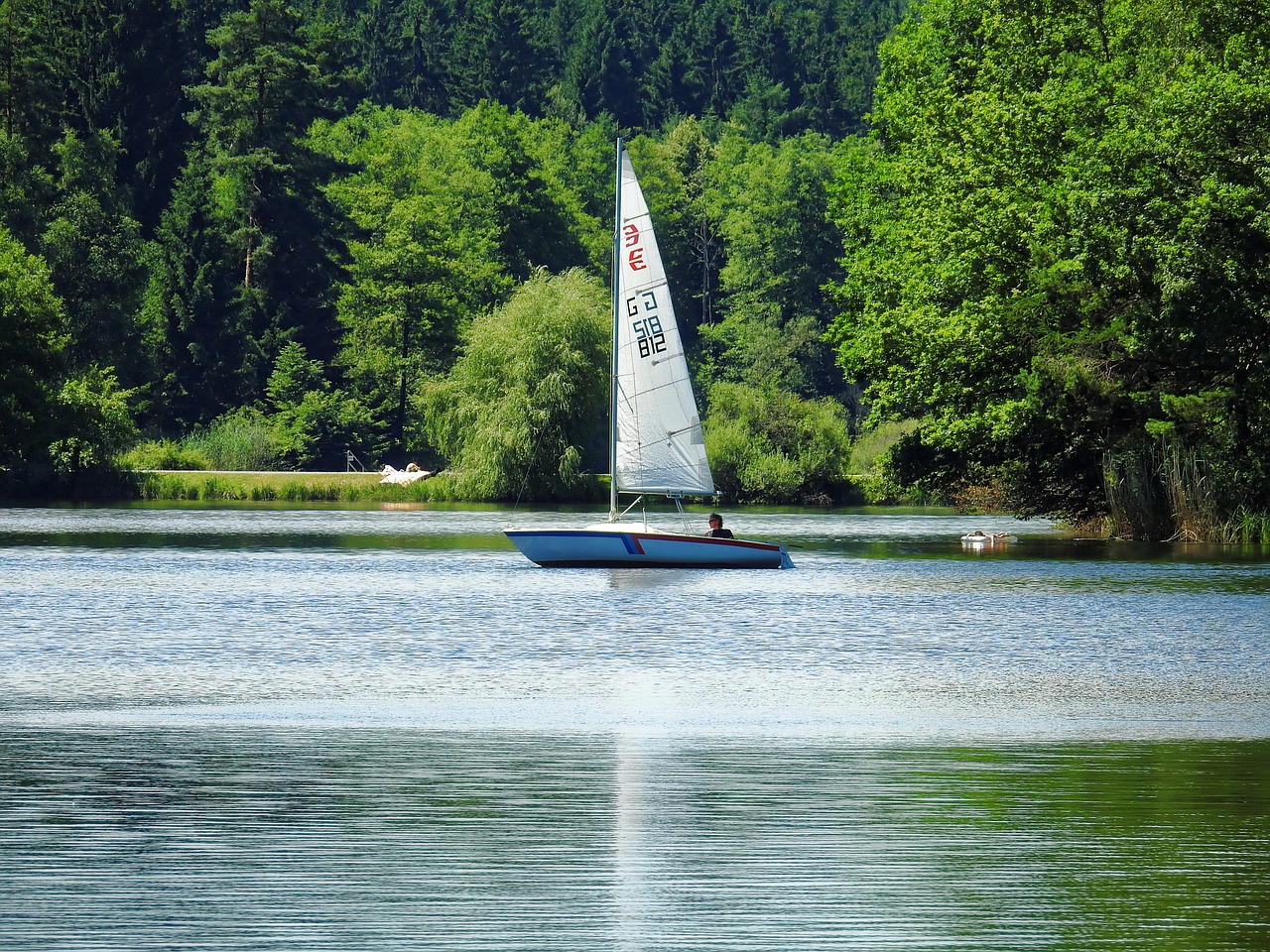 lake water landscape free photo