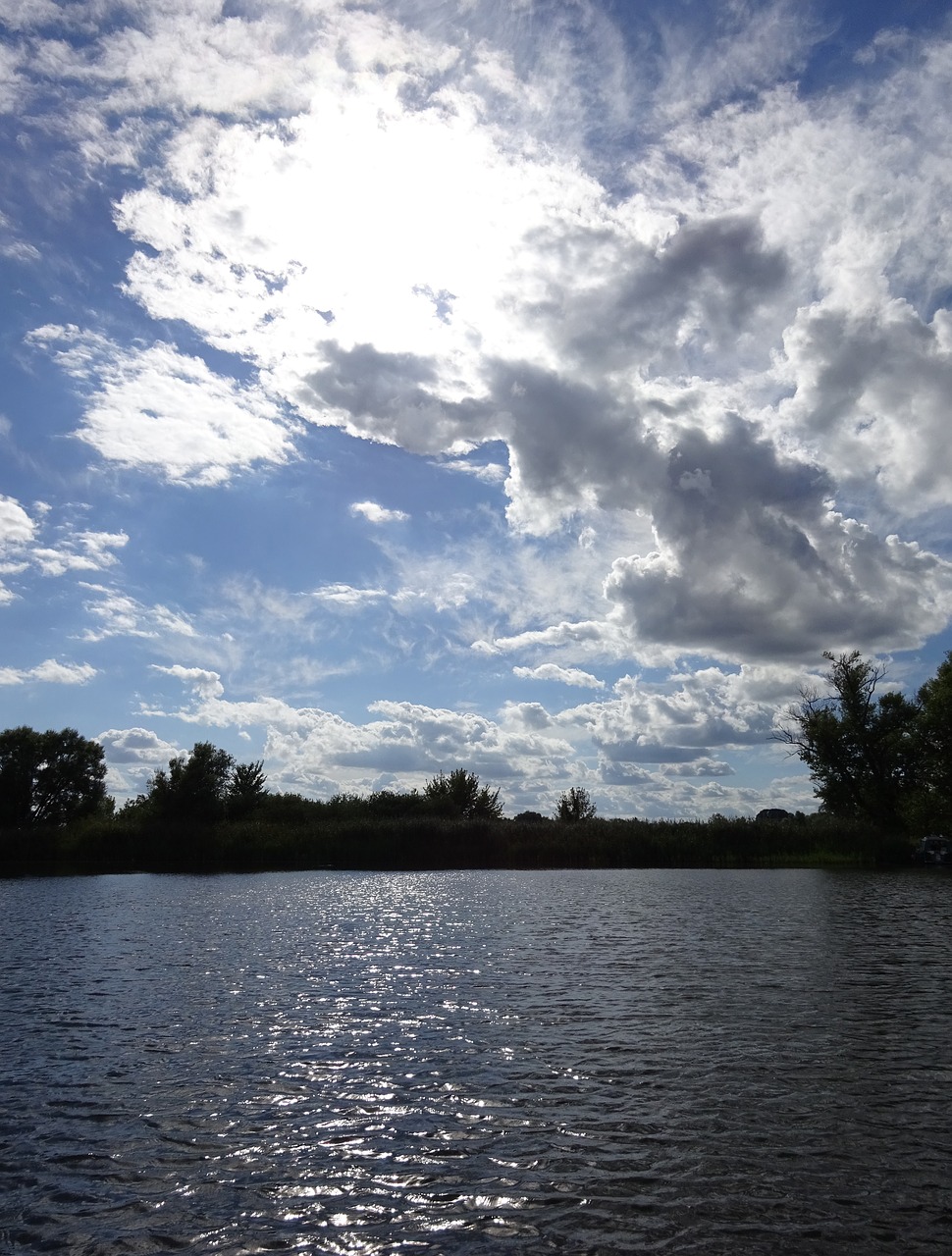 lake sky cloudiness free photo
