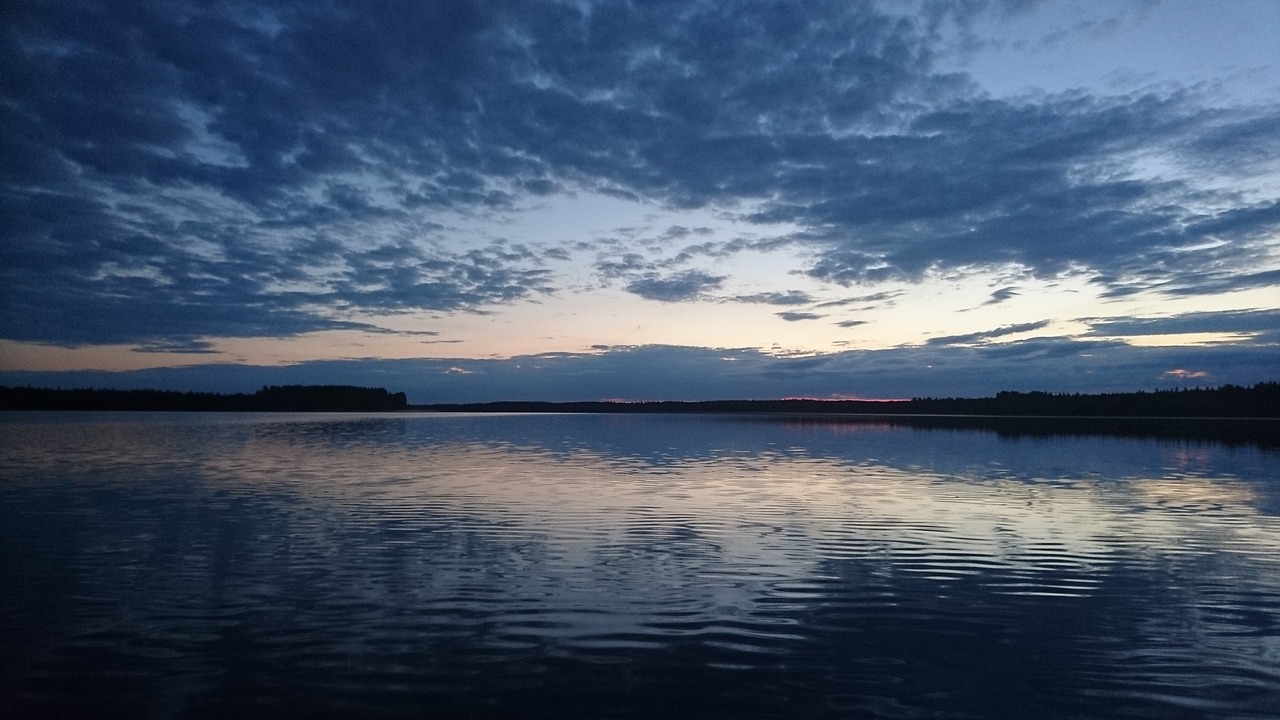 lake water lake in finland free photo