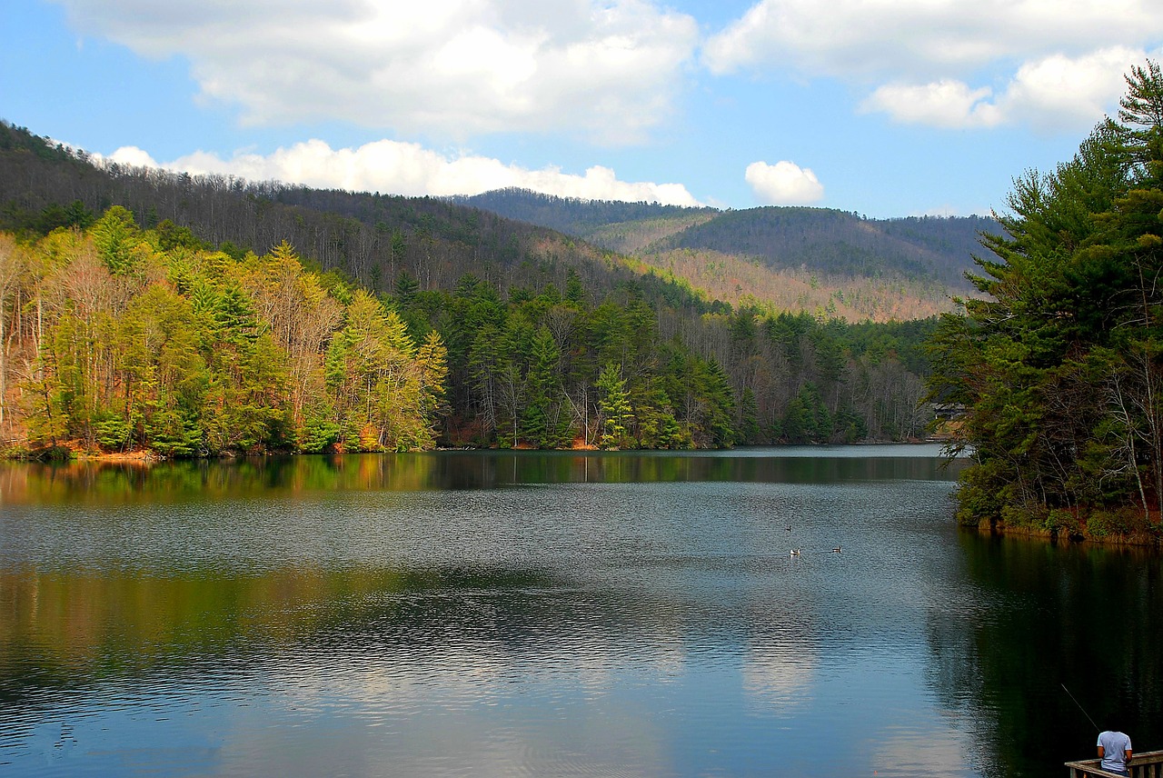 lake landscape scenic free photo