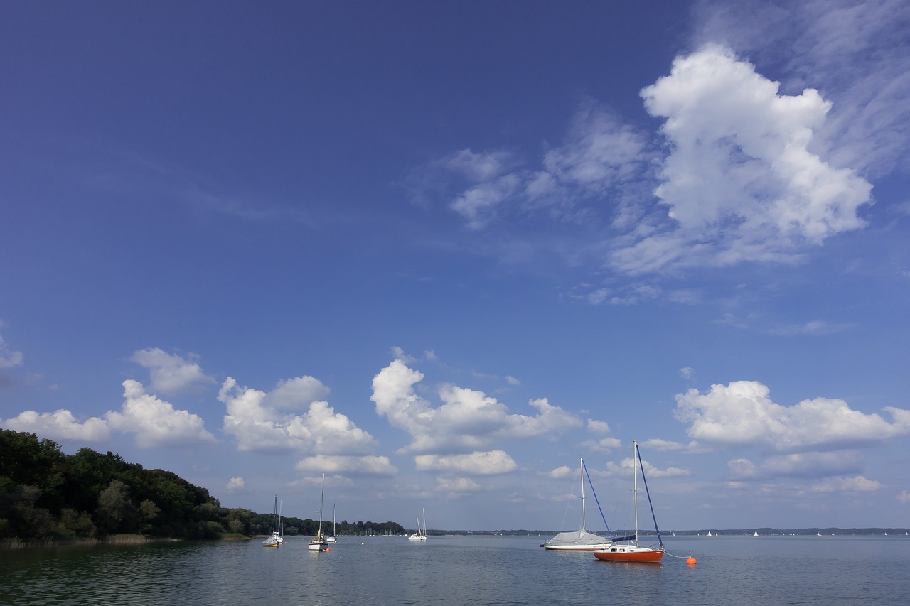 lake swim sail free photo