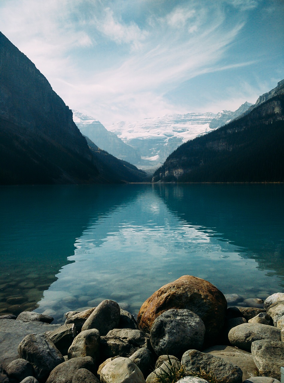 lake landscape mountain free photo