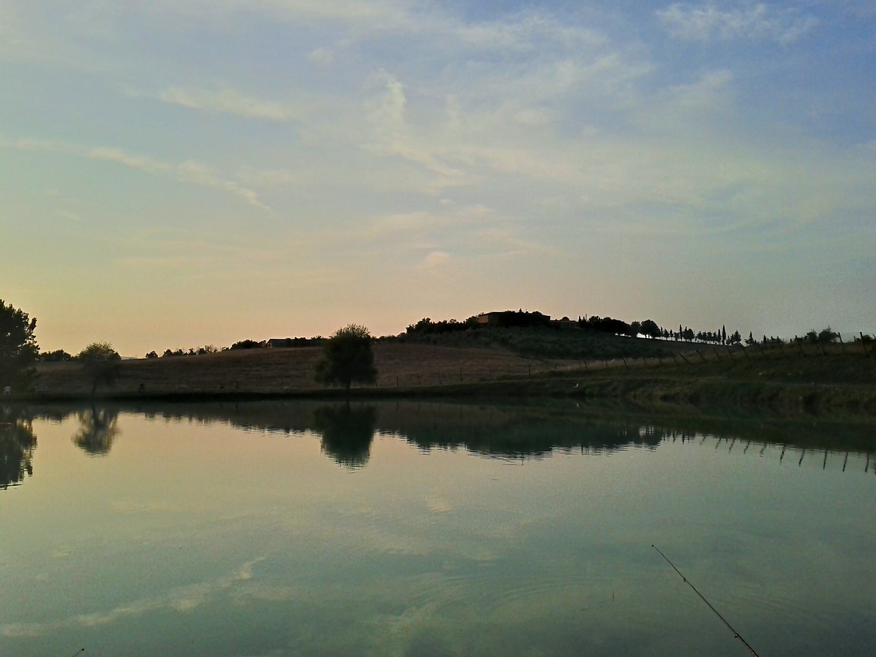 lake tuscany summer free photo