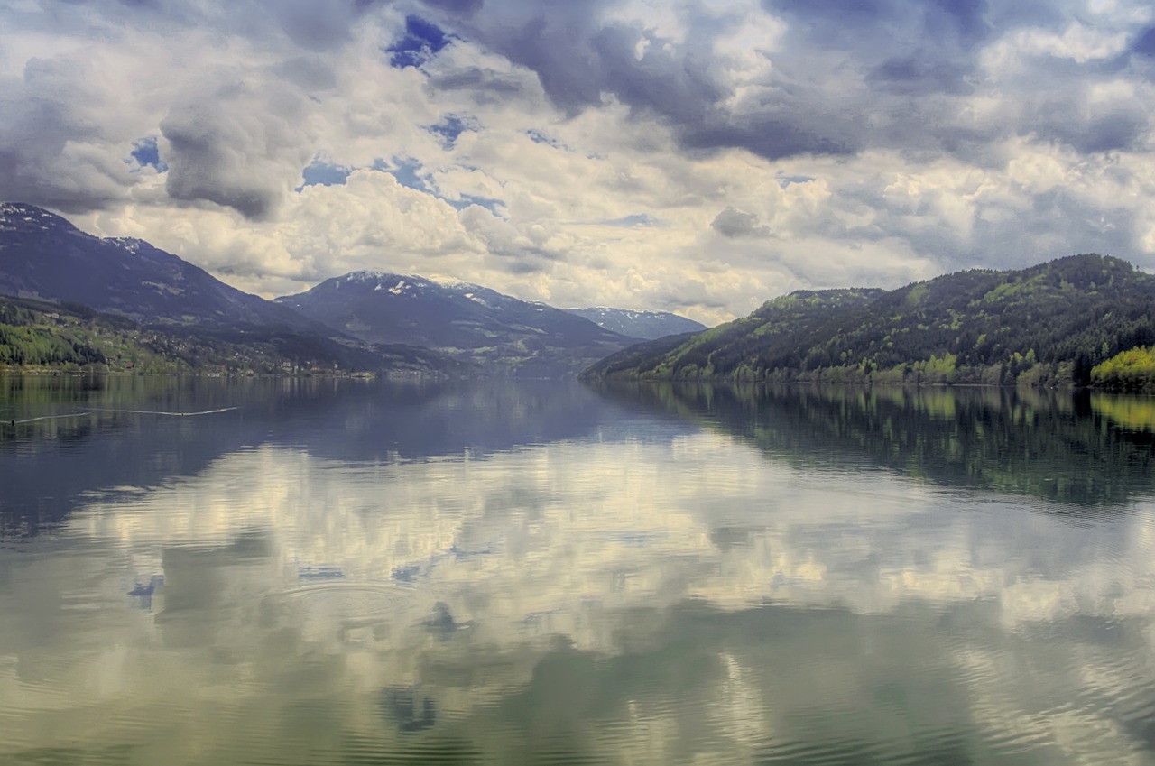 lake alpine mountains free photo