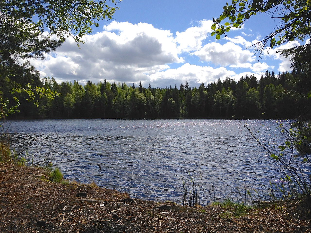 lake finland finnish free photo