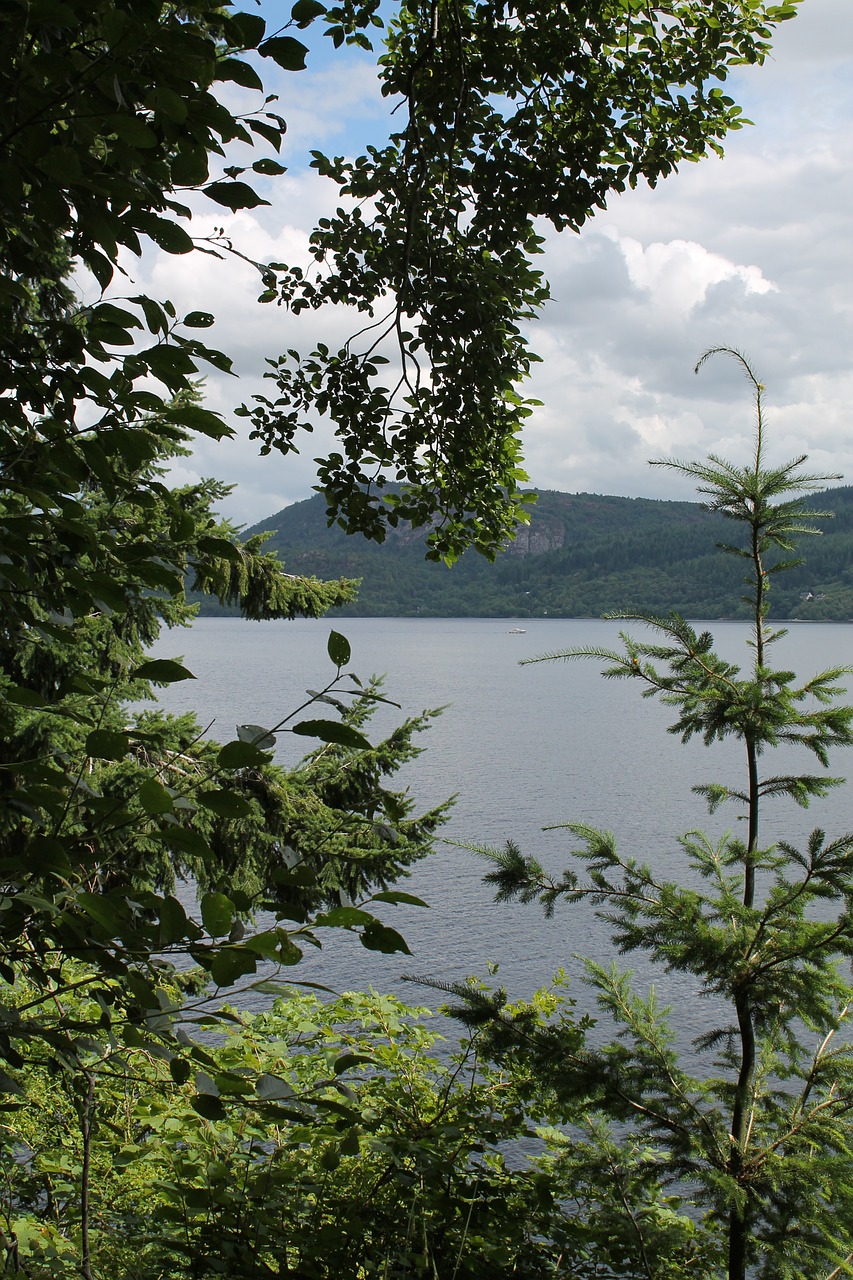 lake loch ness landscape free photo
