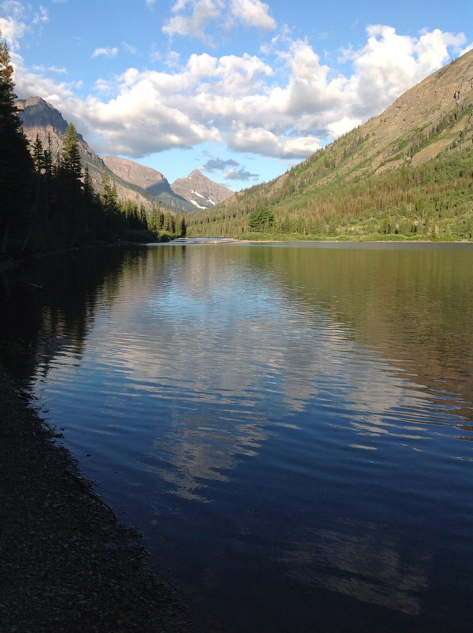 lake sky landscape free photo