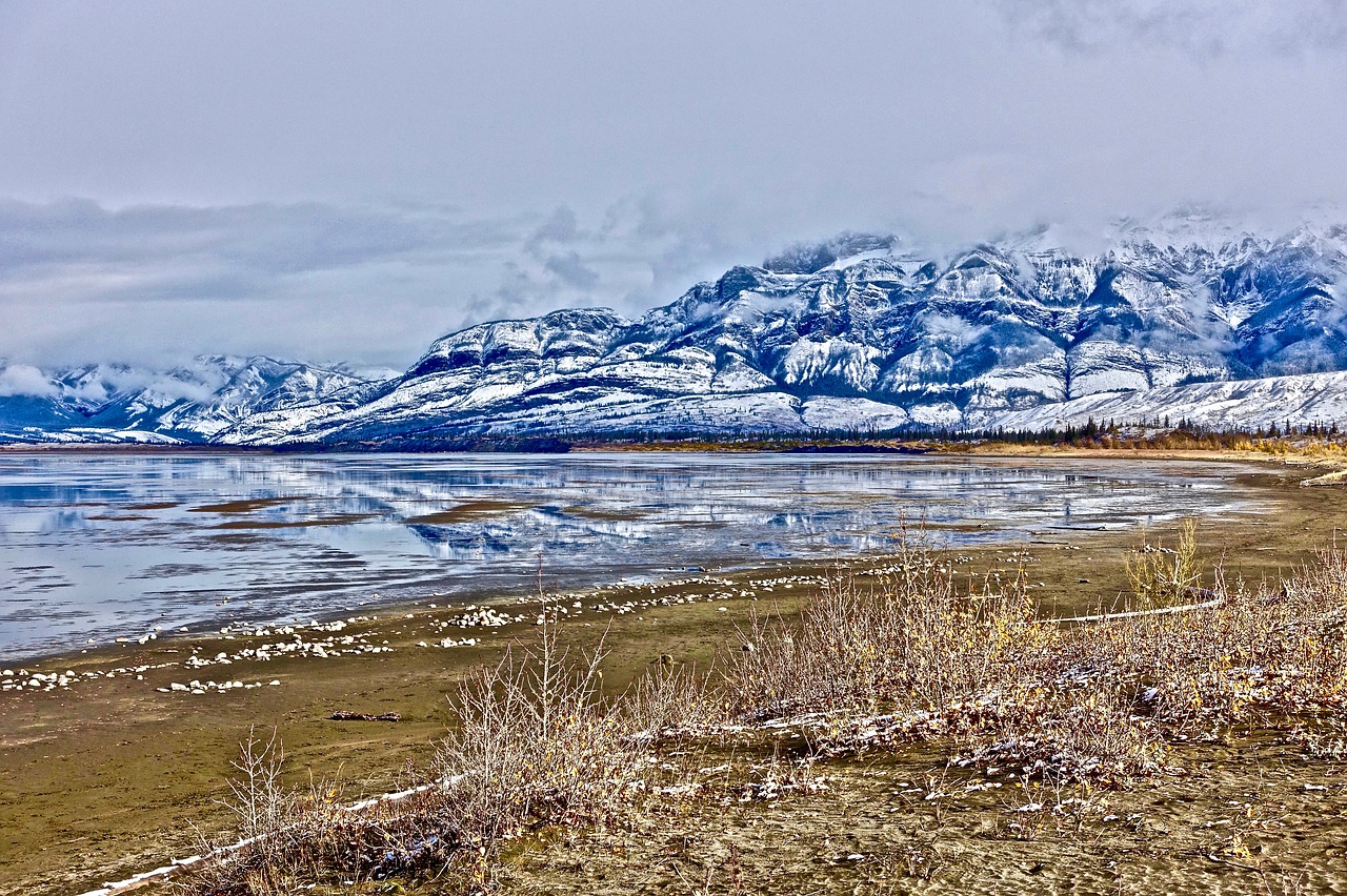 lake wilderness reflection free photo