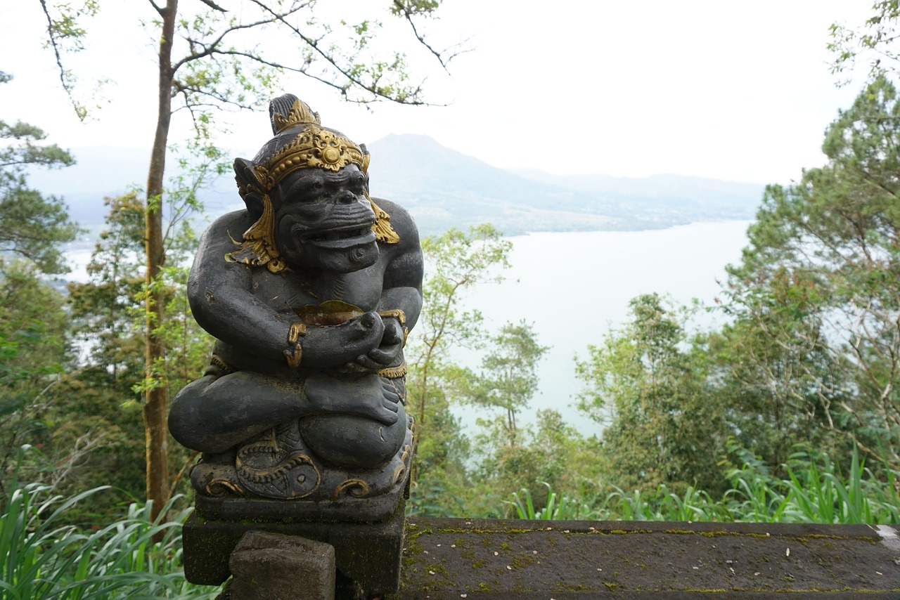 lake nature bali free photo