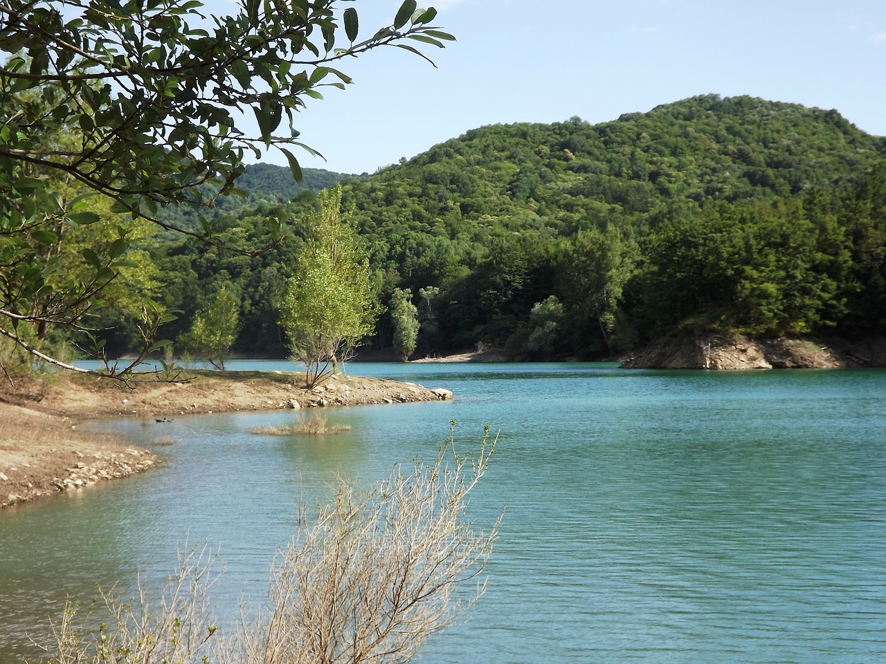 lake quiet italy free photo