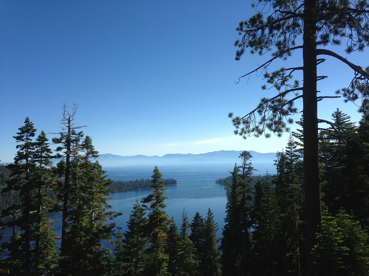 lake tahoe landscape free photo