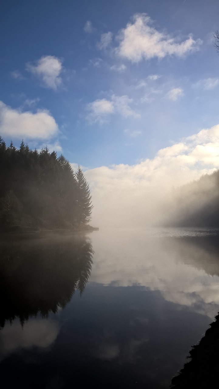 lake reservoir water free photo