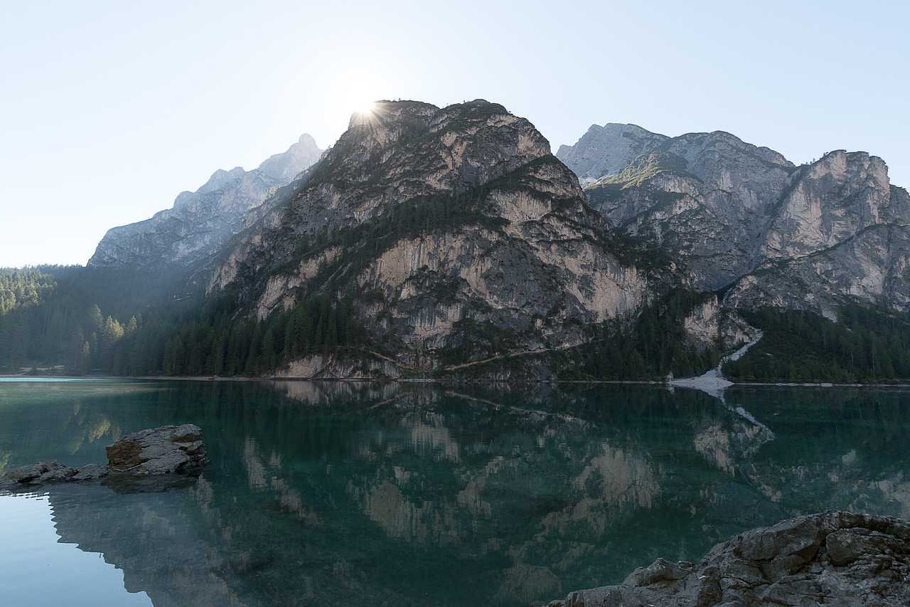 lake bergsee nature free photo