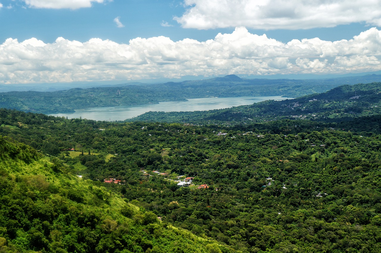 lake ilopango el salvador free photo