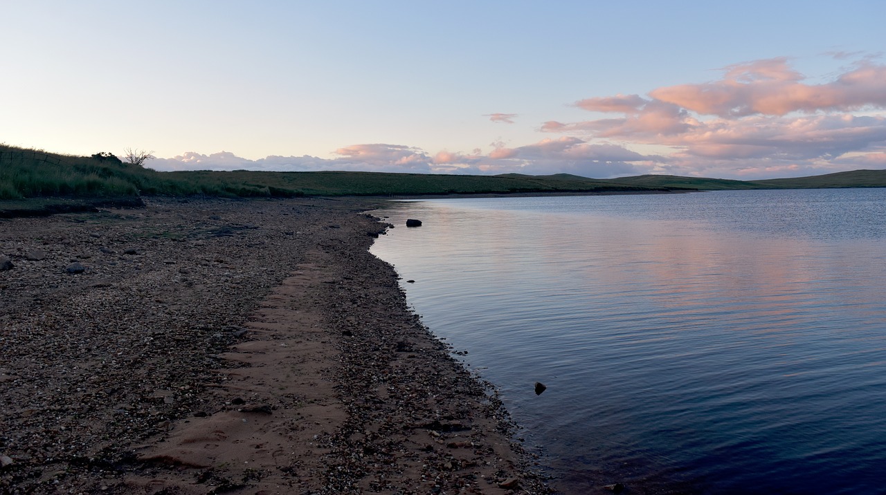 lake loch beach free photo