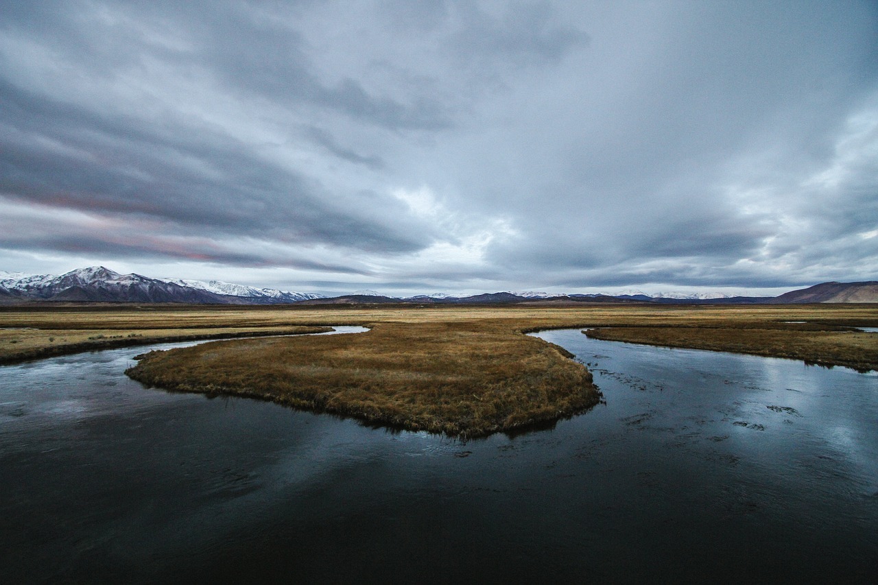 lake water dark free photo