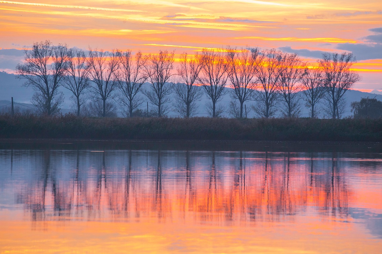 lake water reflection free photo