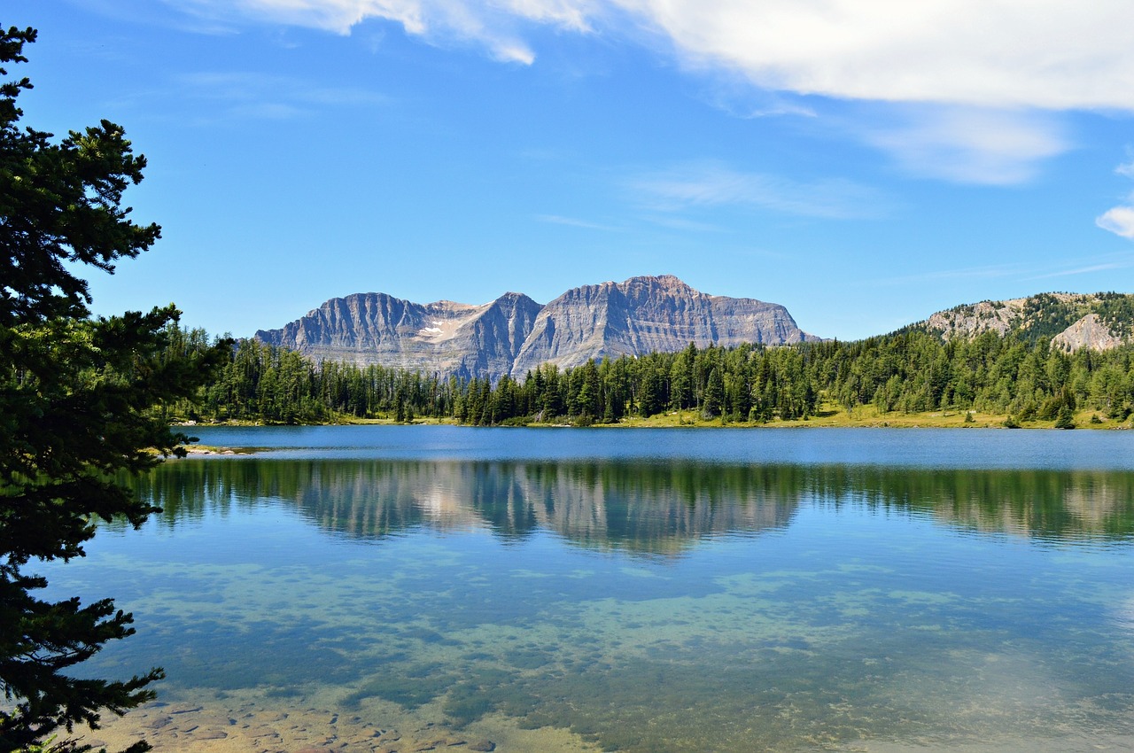 lake water blue free photo