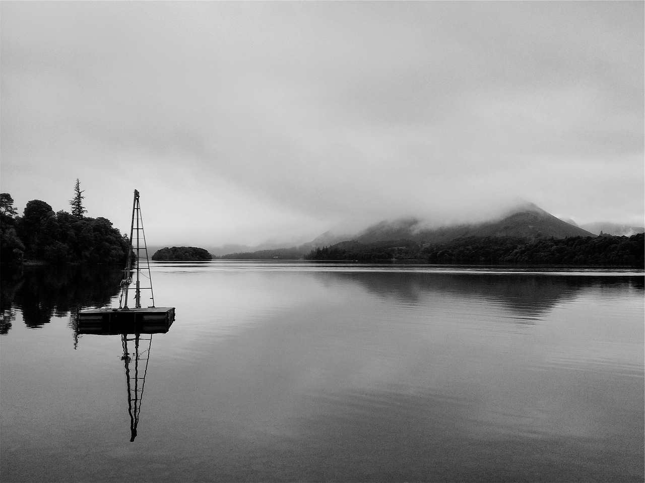 lake water dock free photo