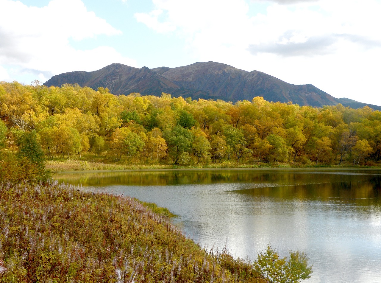 lake mountains tundra free photo