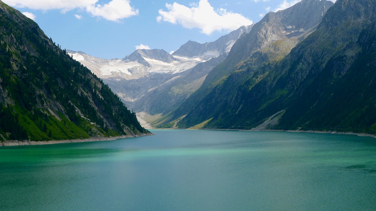 lake bergsee reservoir free photo