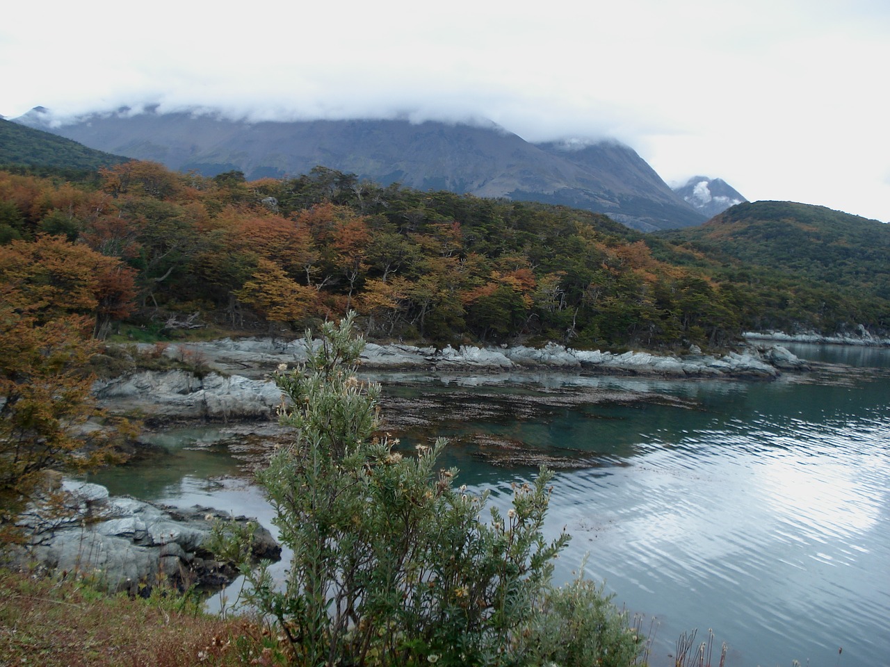 lake autumn tourism free photo