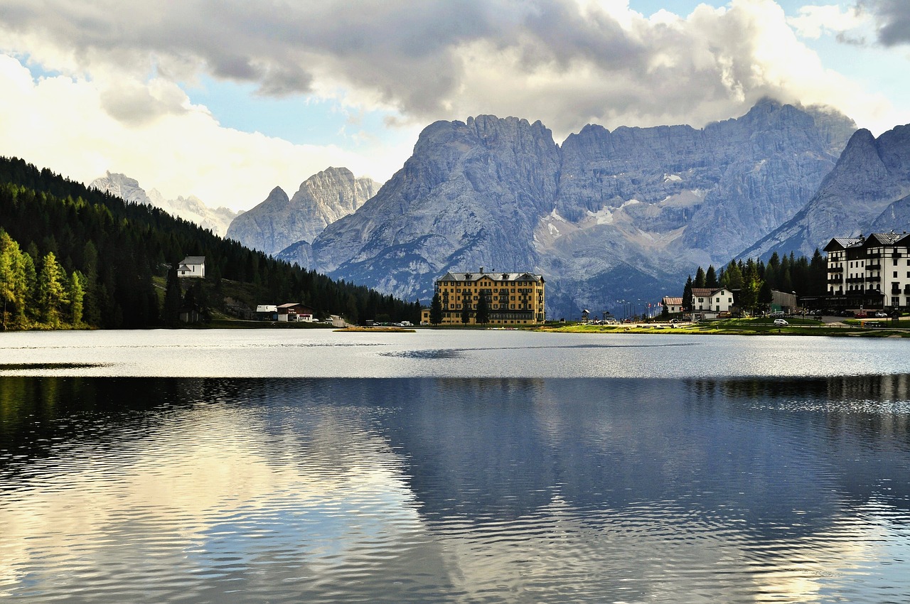 lake misurina south tyrol free photo